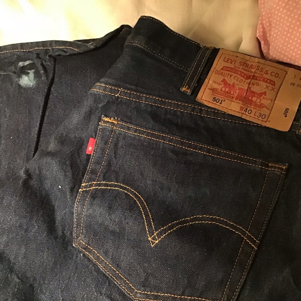Levi’s 501 Men’s button fly jeans